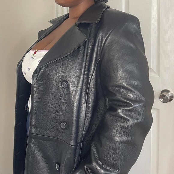 Vintage Express Leather Jacket - Picture 3 of 4